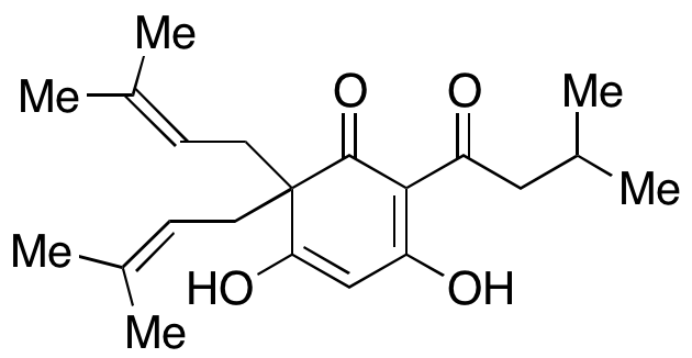 3,5-Dihydroxy-6,6-bis(3-methyl-2-buten-1-yl)-2-(3-methyl-1-oxobutyl)-2,4-cyclohexadien-1-one
