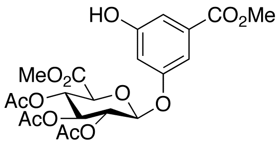 3,5-Dihydroxybenzoic Acid 3-O-(2,3,4-Tri-O-acetyl-β-D-glucuronide) Dimethyl Diester