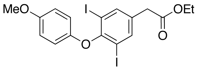 3,5-Diiodo-4’-O-methyl Thyroacetic Acid Ethyl Ester