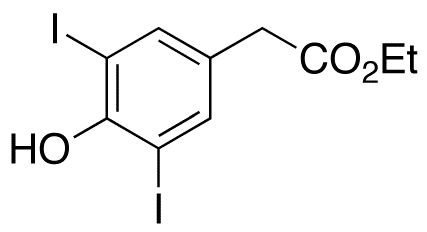 3,5-Diiodo-4-hydroxyphenylacetic Acid Ethyl Ester