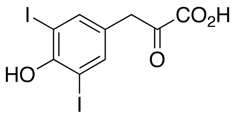 3,5-Diiodo-4-hydroxyphenylpyruvic Acid