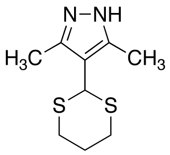 3,5-Dimethyl-4-(1,3-dithian-yl)-1H-pyrazole