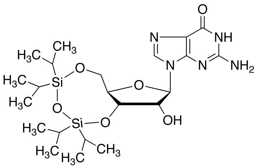 3’,5’-O-[Tetrakis(1-methylethyl)-1,3-disiloxanediyl]guanosine