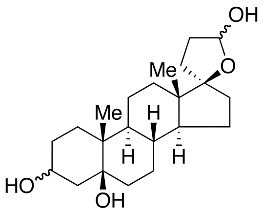 3,5β-Dihydroxy-tetrahydro Canrenone Lactol (Mixture of Diastereomers)