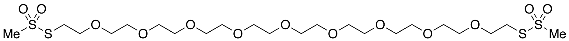 3,6,9,12,15,18,21,24,27-Nonaoxanonacosane-1,29-diol Dimethanethiosulfonate