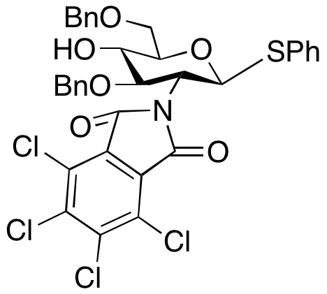 3,6-O-diBenzyl-2-tetrachlorophthalimide-1-benzenethiol-1,2-dideoxy-β-D-glucopyranose