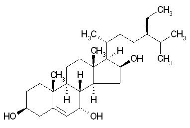 3,7,16-Trihydroxystigmast-5-ene