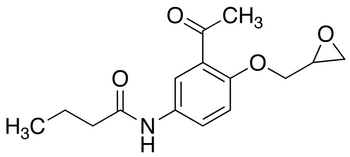 3’-Acetyl-4’-(2,3-epoxypropoxy)butyranilide