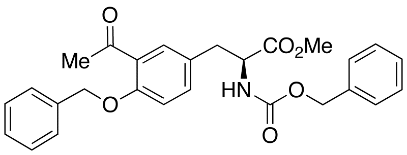 3-Acetyl-N-benzyloxycarbonyl-4-O-benzyl-L-tyrosine Methyl Ester