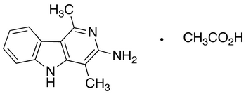 3-Amino-1,4-dimethyl-5H-pyrido[4,3-b]indole Acetate