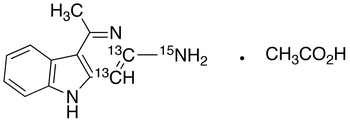 3-Amino-1-methyl-5H-pyrido[4,3-b]indole-13C2,15N Acetate