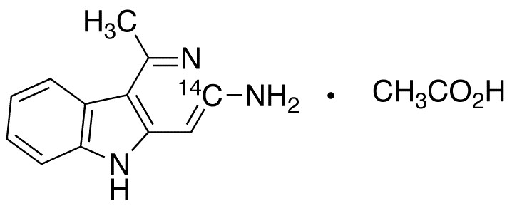 3-Amino-1-methyl-5H-pyrido[4,3-b]indole-3-14C, Acetate