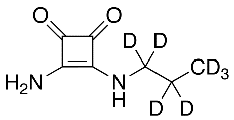 3-Amino-4-(propylamino)-3-cyclobutene-1,2-dione-d7