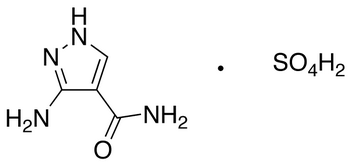 3-Amino-4-carboxamidopyrazolium Hydrogen Sulfate