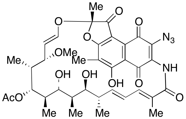 3-Azido-1,4-dideoxy-1,4-dihydro-1,4-dioxorifamycin