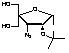 3-Azido-3-deoxy-4-hydroxy-methyl-1,2-O-isopropylidene-α-D-ribofuranose