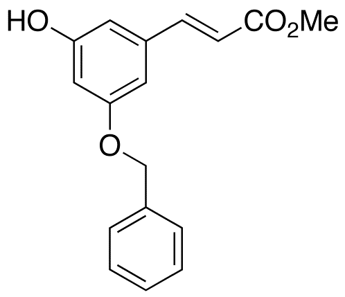 3-Benzyloxy-5-hydroxyphenylpropenoic Acid Methyl Ester