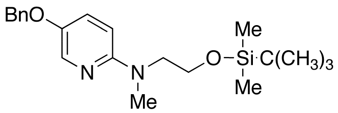 3-Benzyloxy[6-[2-(tert-Butyldimethylsilyloxy)ethyl]methylamino]pyridine