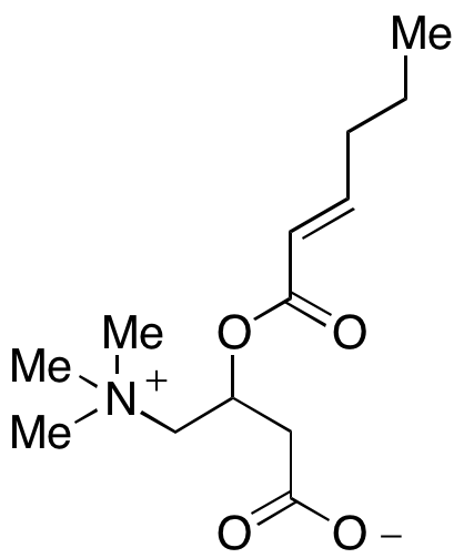 3-Carboxy-N,N,N-trimethyl-2-[(1-oxo-2-hexen-1-yl)oxy]-1-propanaminium Inner Salt