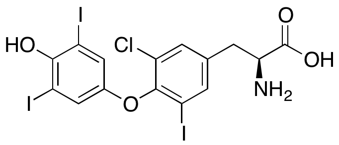 3-Chloro-3’,5,5’-triiodo-L-thyronine