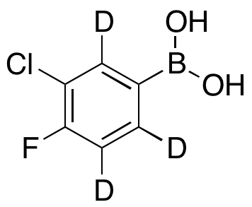 3-Chloro-4-fluorophenylboronic Acid-d3