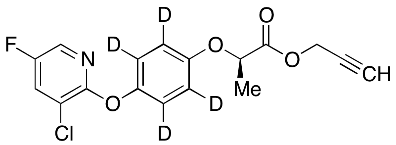 3-Chloro-5-fluoro Clodinafop Propargyl-d4
