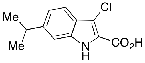 3-Chloro-6-(1-methylethyl)-1H-indole-2-carboxylic Acid