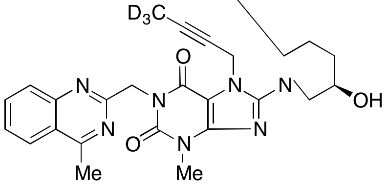 3-Deamino 3-Hydroxy Linagliptin-d3