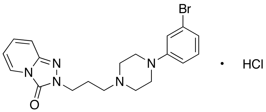 3-Dechloro-3-bromo Trazodone Hydrochloride