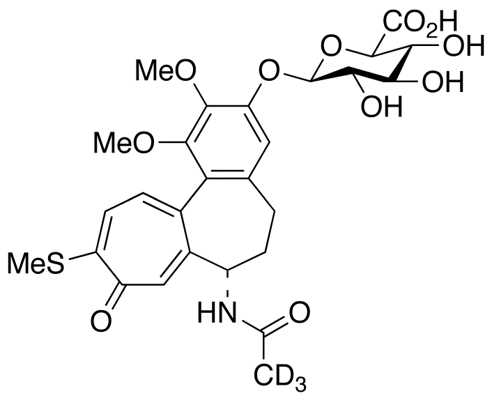 3-Demethyl Thiocolchicine-d3 3-O-β-D-Glucuronide