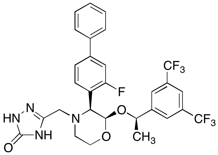 3-Des-(4-fluorophenyl) 3-(4-Fluorobiphen-3-yl) Aprepitant