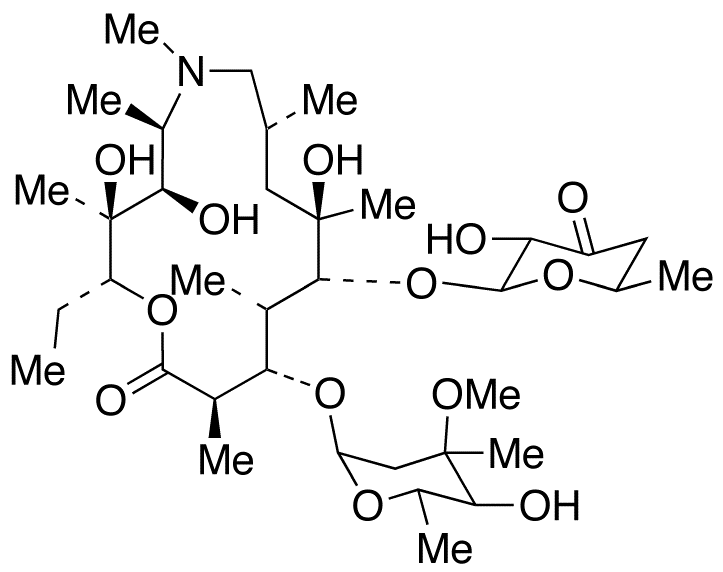 3’-Des(dimethylamino)-3’-keto Azithromycin