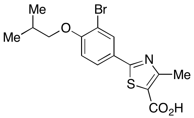 3-Descyano 3-Bromo-febuxostat