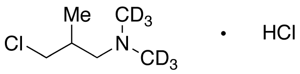 3-Dimethylamino-2-methylpropyl-d6 Chloride Hydrochloride