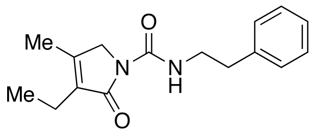 3-Ethyl-2,5-dihydro-4-methyl-2-oxo-N-(2-phenylethyl)-1H-pyrrole-1-carboxamide