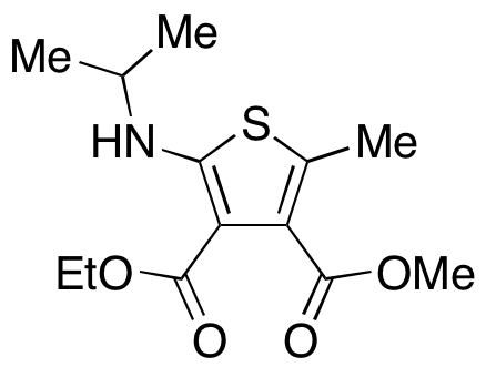 3-Ethyl 4-Methyl 2-(Isopropylamino)-5-methylthiophene-3,4-dicarboxylate