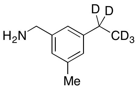 3-Ethyl-5-methyl-benzenemethanamine-d5