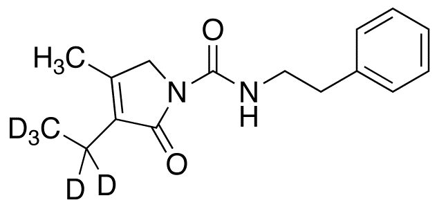 3-Ethyl-d5-2,5-dihydro-4-methyl-2-oxo-N-(2-phenylethyl)-1H-pyrrole-1-carboxamide