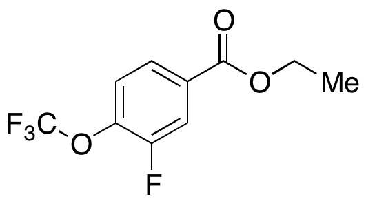 3-Fluoro-4-(trifluoromethoxy)benzoic Acid Ethyl Ester