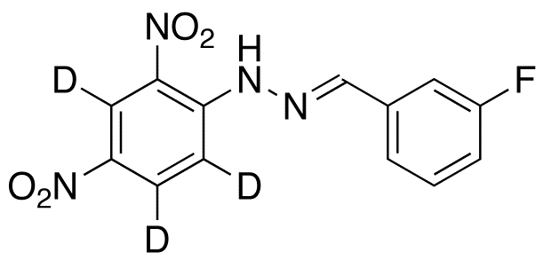 3-Fluorobenzaldehyde 2,4-Dinitrophenylhydrazone-d3