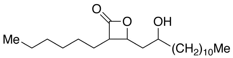 3-Hexyl-4-(2-hydroxytridecyl)-2-oxetanone