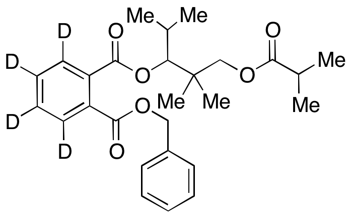 3-Hydroxy-2,2,4-trimethylpentyl Ester Benzyl Phthalate-d4