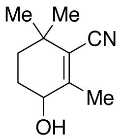 3-Hydroxy-2,6,6-trimethyl-1-cyclohexene-1-carbonitrile