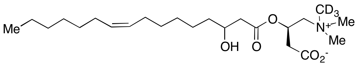 3-Hydroxy-9-hexadecenoyl-L-carnitine-d3 Chloride