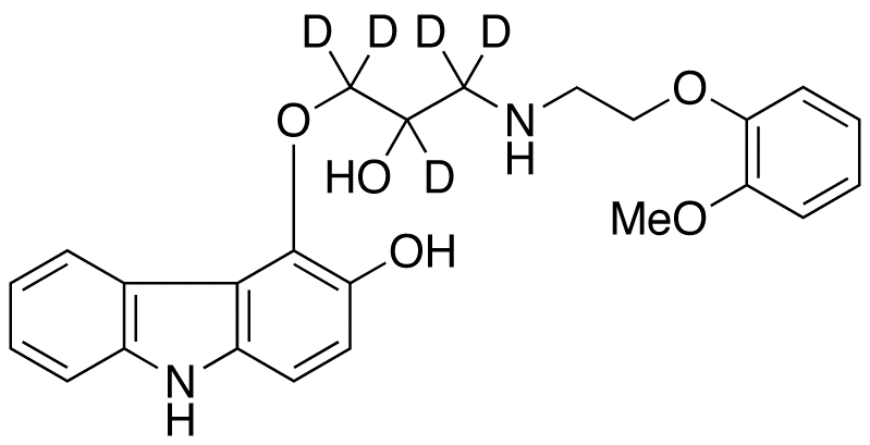 3-Hydroxy Carvedilol-d5