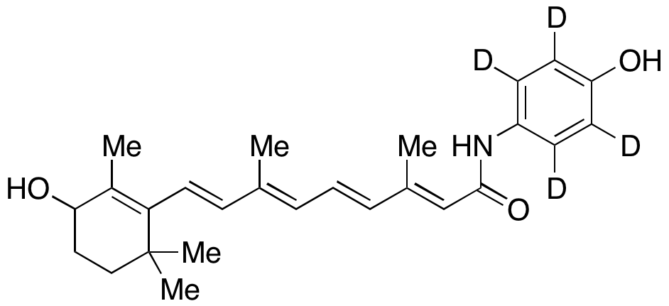 3-Hydroxy Fenretinide-d4