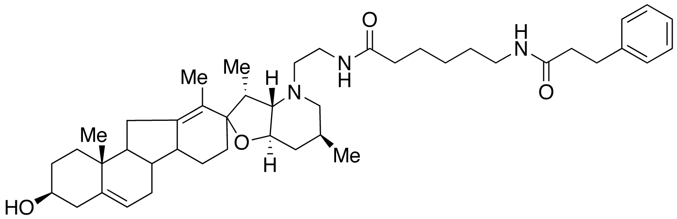 3-Hydroxy-N-aminoethyl-N’-aminocaproyldihydrocinnamoyl Cyclopamine