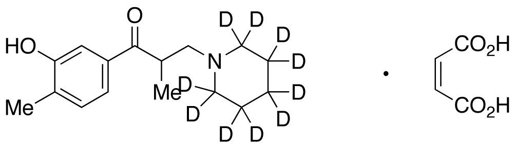 3-Hydroxy Tolperisone-d10 Maleate