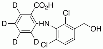 3-Hydroxymethyl Meclofenamic Acid-d4