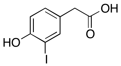 3-Iodo-4-hydroxyphenylacetic Acid